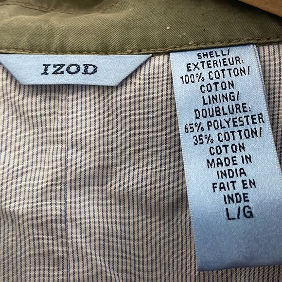 Waist Length Izod Light Jacket - Picture 2 of 2